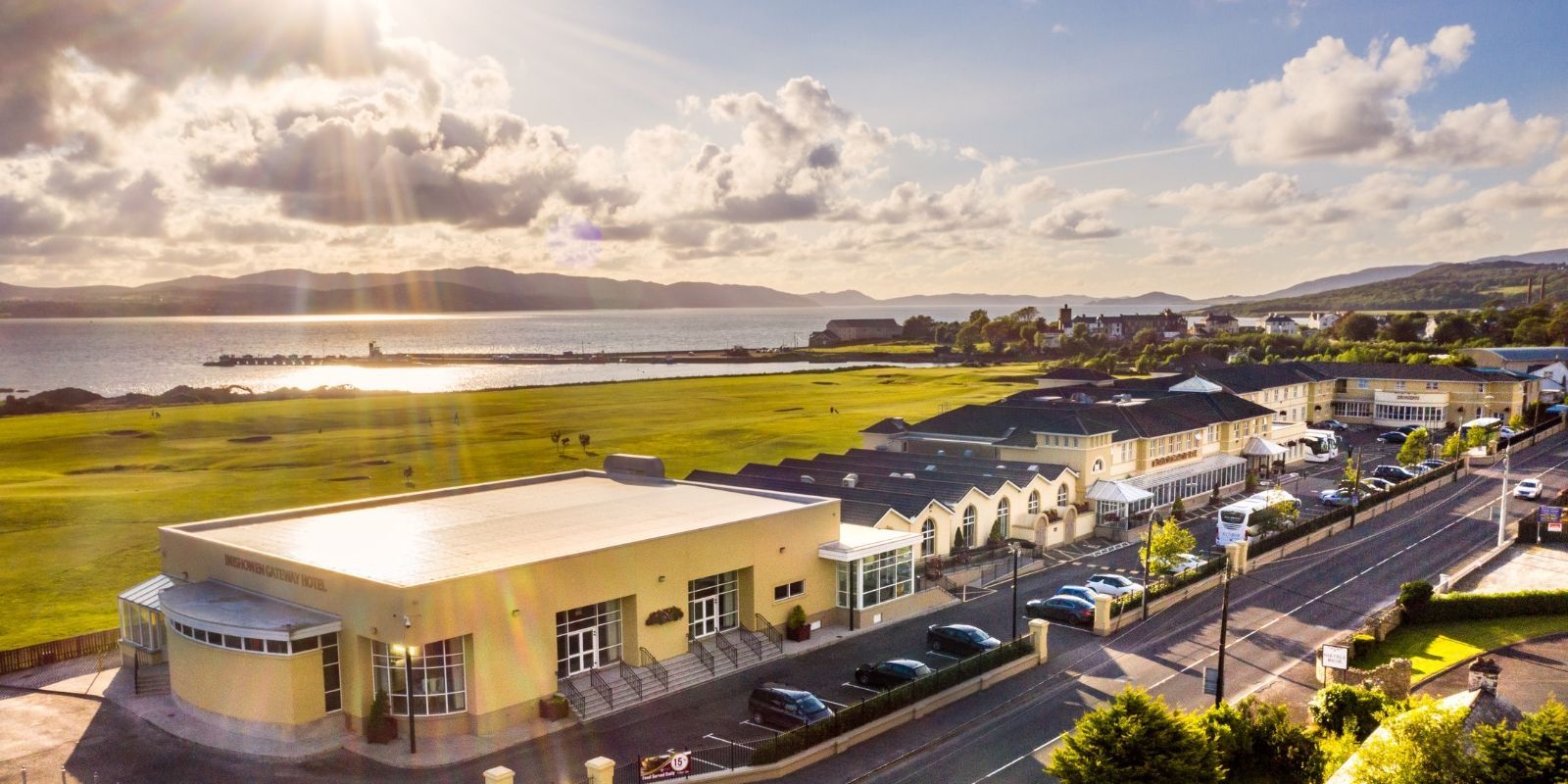 Donegal Hotel near the sea