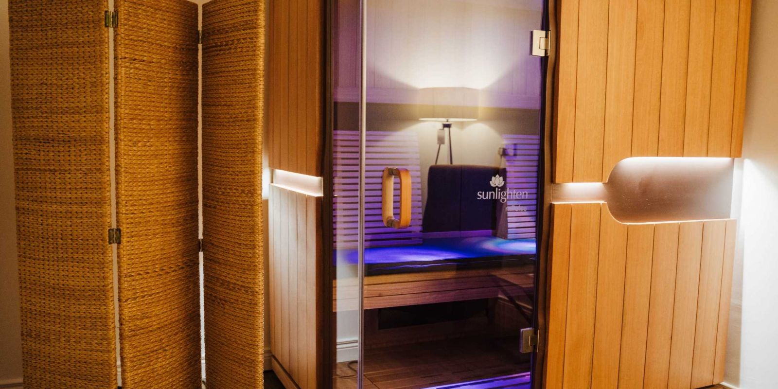 Infrared sauna in Seagrass Wellbeing centre