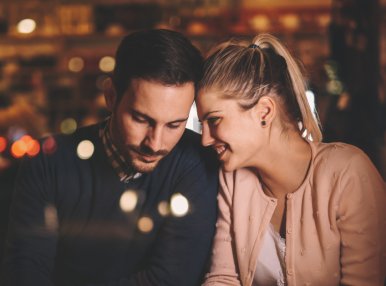 Paares Date Nacht