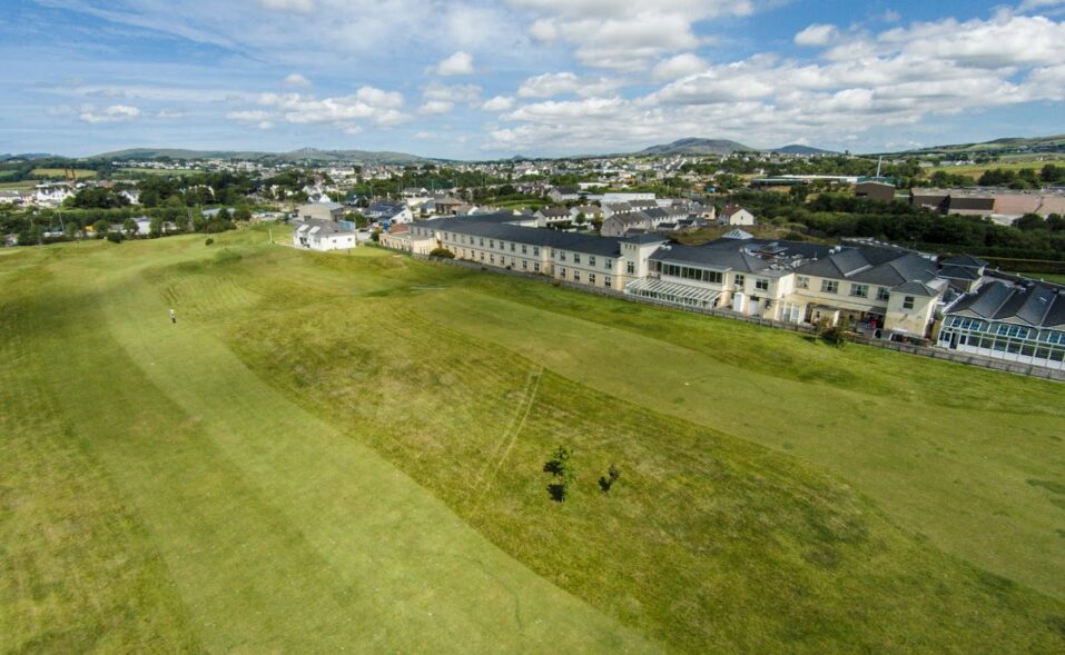 Aerial view from golf course - Inishowen Gateway