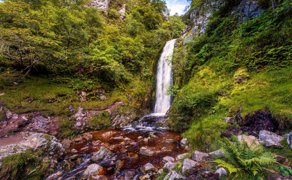 Glenevin Waterfall Clonmany Co. Donegal. TI7ONB 1 Custom - Inishowen Gateway