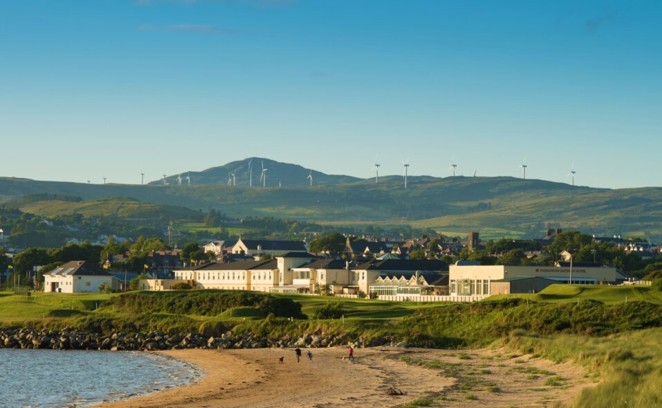 Inishowen Gateway Hotel View from Beach Custom - Inishowen Gateway