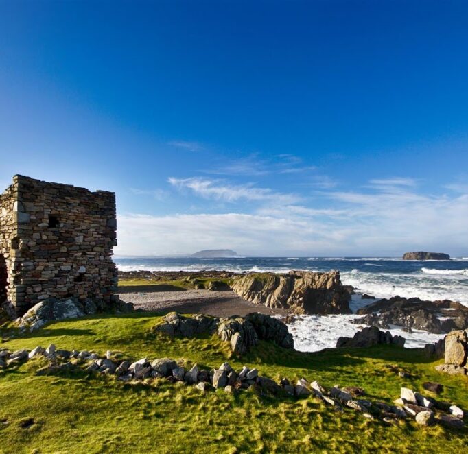 Isle of Doagh Carrickabraghy Castle - Inishowen Gateway